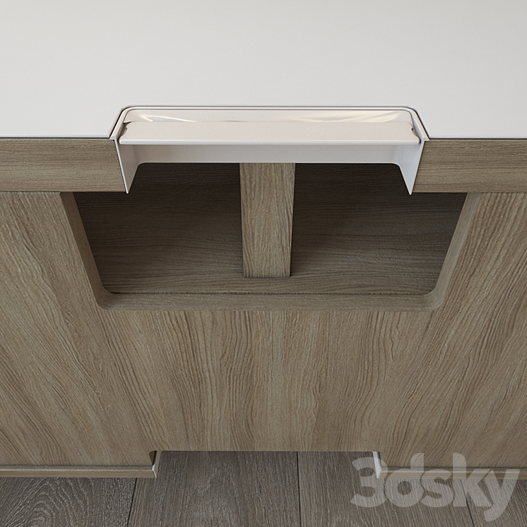 Nightstand IKEA BESTO with pictures 3DS Max - thumbnail 2