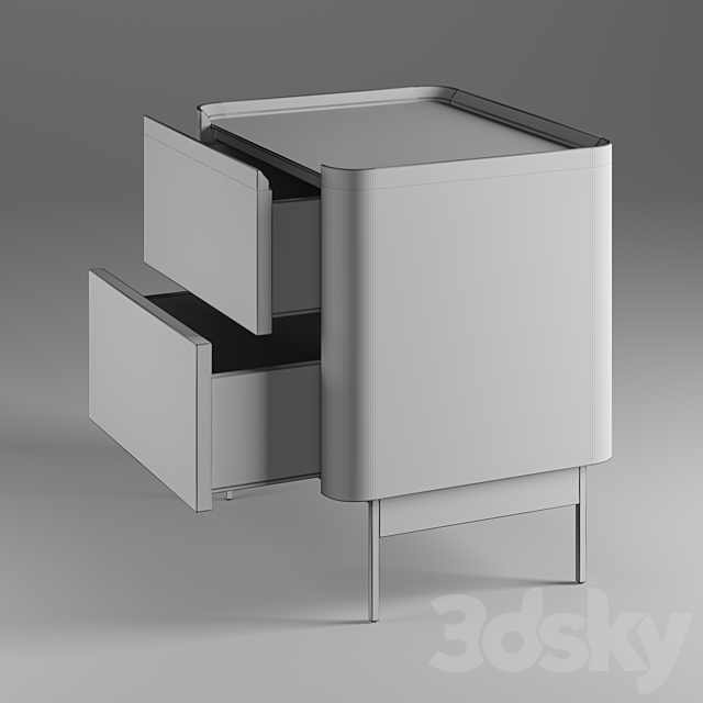 Nightstand Iris Modern 3DSMax File - thumbnail 3