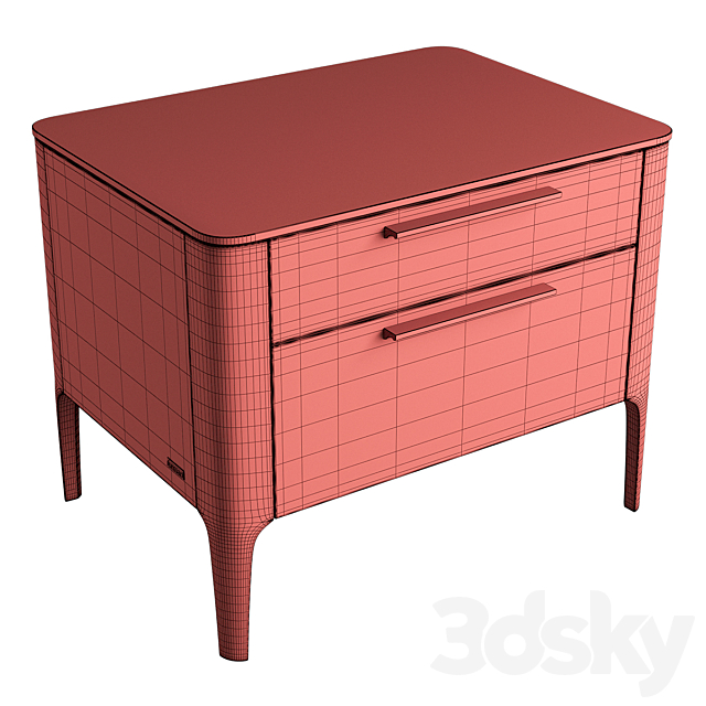 Nightstand Mara Furman 3DSMax File - thumbnail 5