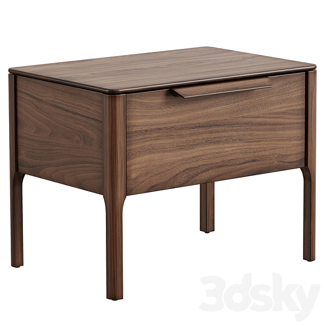 Nightstand MODIS Interiors from the LOUNGE collection 3DS Max Model - thumbnail 2