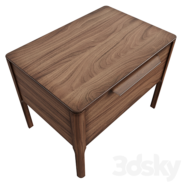 Nightstand MODIS Interiors from the LOUNGE collection 3DS Max Model - thumbnail 4