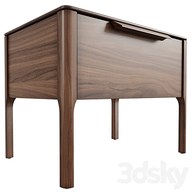 Nightstand MODIS Interiors from the LOUNGE collection 3DS Max Model - thumbnail 6