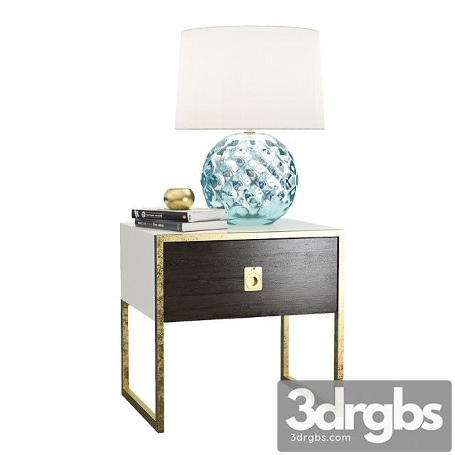 Nightstand_2 2 3dsmax Download - thumbnail 1