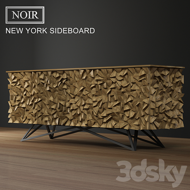 NOIR NEW YORK SIDEBOARD 3DSMax File - thumbnail 2