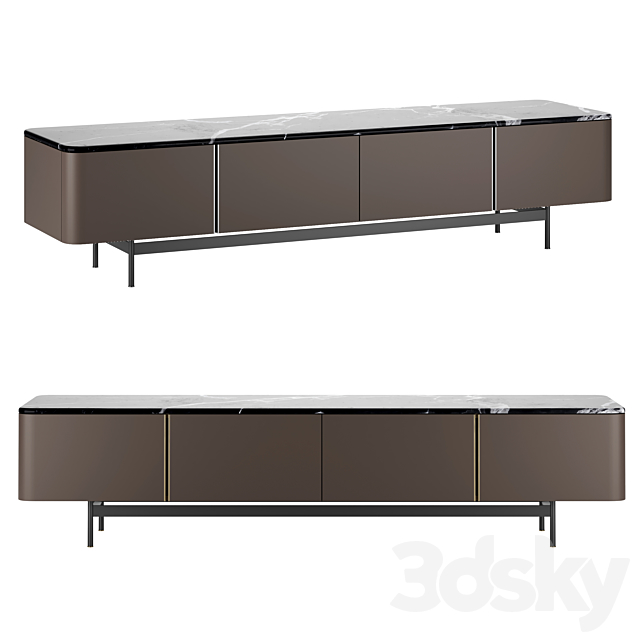 Norman TV Cabinet by Laskasas 3DSMax File - thumbnail 1