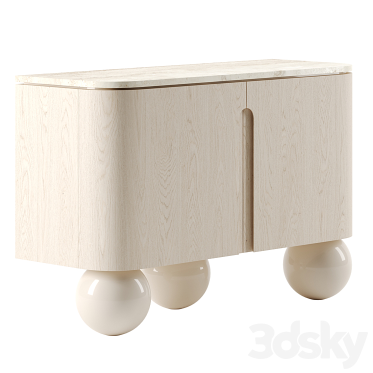 Olbia Commode by LE BERRE VEVAUD 3DS Max Model - thumbnail 2