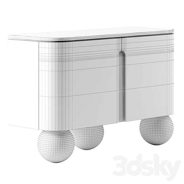 Olbia Commode by LE BERRE VEVAUD 3DSMax File - thumbnail 3