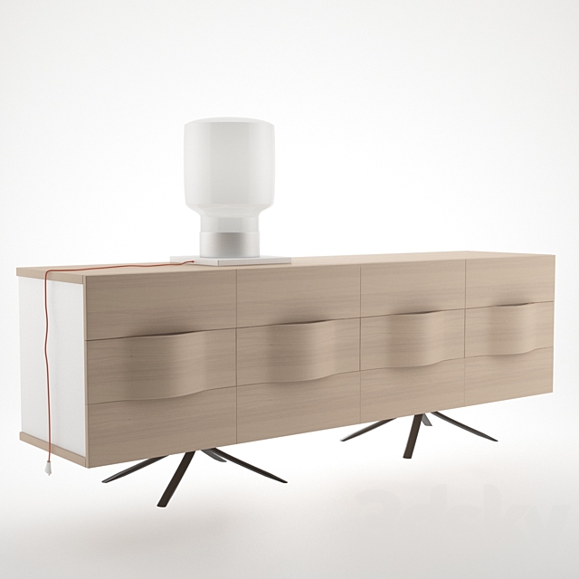 Ottawa + dresser table lamp 3DSMax File - thumbnail 1