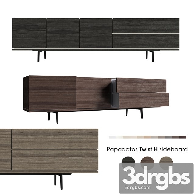 Papadatos twist h sideboard 2 3dsmax Download - thumbnail 1