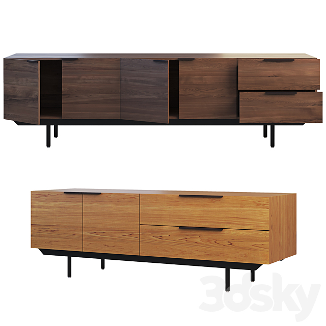 Pastoe Frame Style Sideboard (2 options) 3DSMax File - thumbnail 1