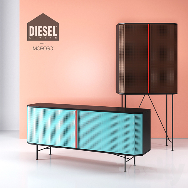 Perf Sideboard by Diesel for Moroso 3DSMax File - thumbnail 1