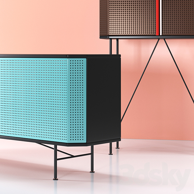 Perf Sideboard by Diesel for Moroso 3DSMax File - thumbnail 2