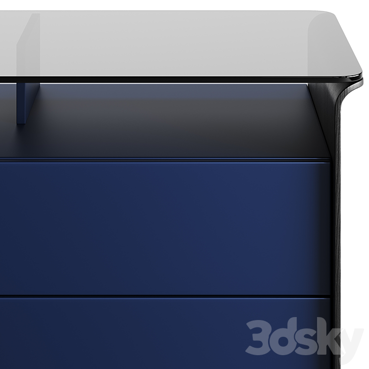 Pianca Nota Dresser 3DS Max Model - thumbnail 2