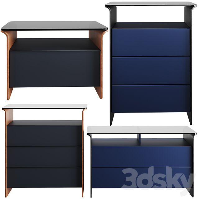 Pianca Nota Dresser 3DSMax File - thumbnail 1