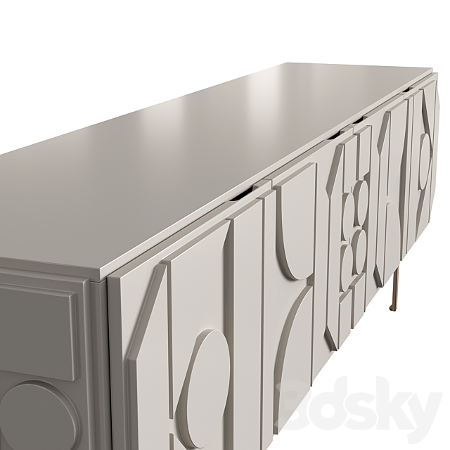 Pictograph Media Console (Eglo) 3DS Max Model - thumbnail 3