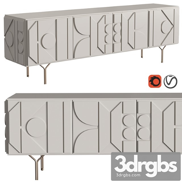 Pictograph media console (eglo) - thumbnail 1