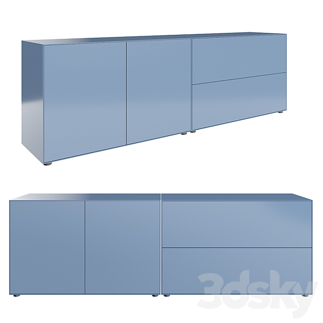 Piure NEX Sideboards 3DSMax File - thumbnail 4