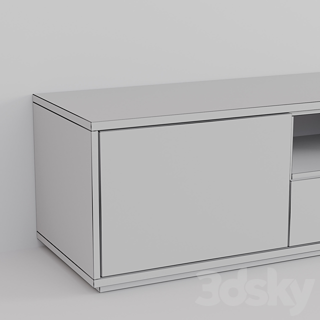 Pixel Cabinet Chest 3DSMax File - thumbnail 4