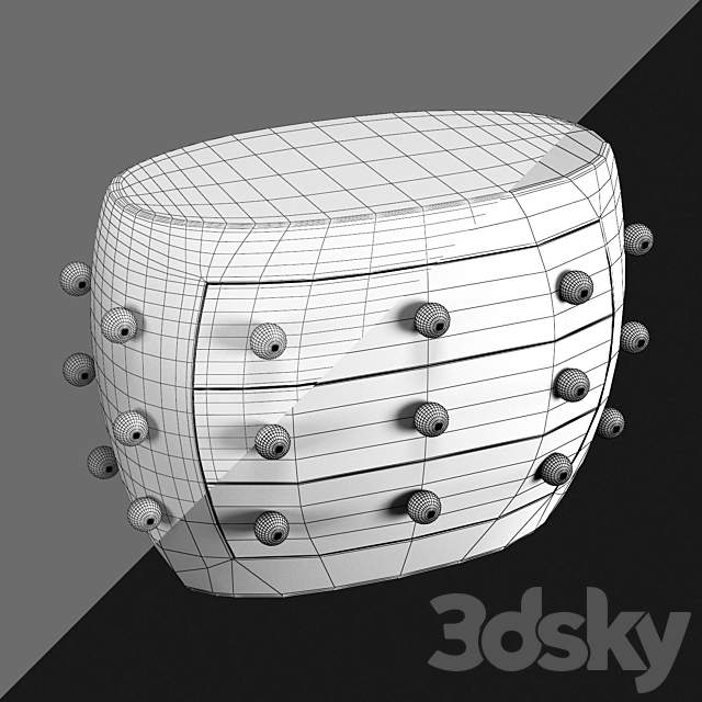 POD COMMODE KELLY WEARSTLER 3DSMax File - thumbnail 3