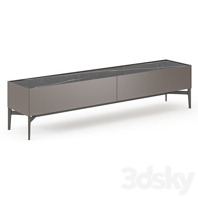 Poliform CODE sideboard 3DSMax File - thumbnail 6