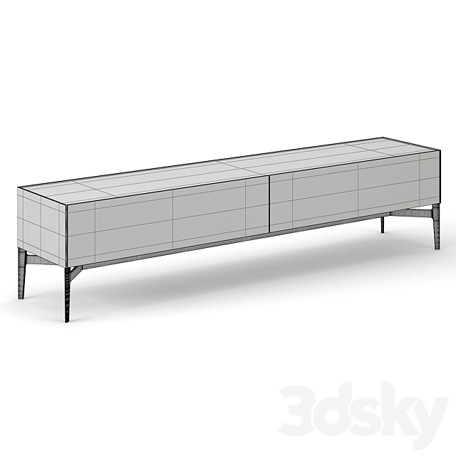 Poliform CODE sideboard 3DSMax File - thumbnail 7