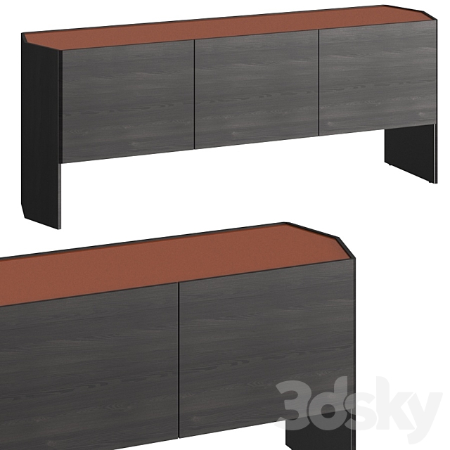 Poliform Gio Sideboard 3DSMax File - thumbnail 1