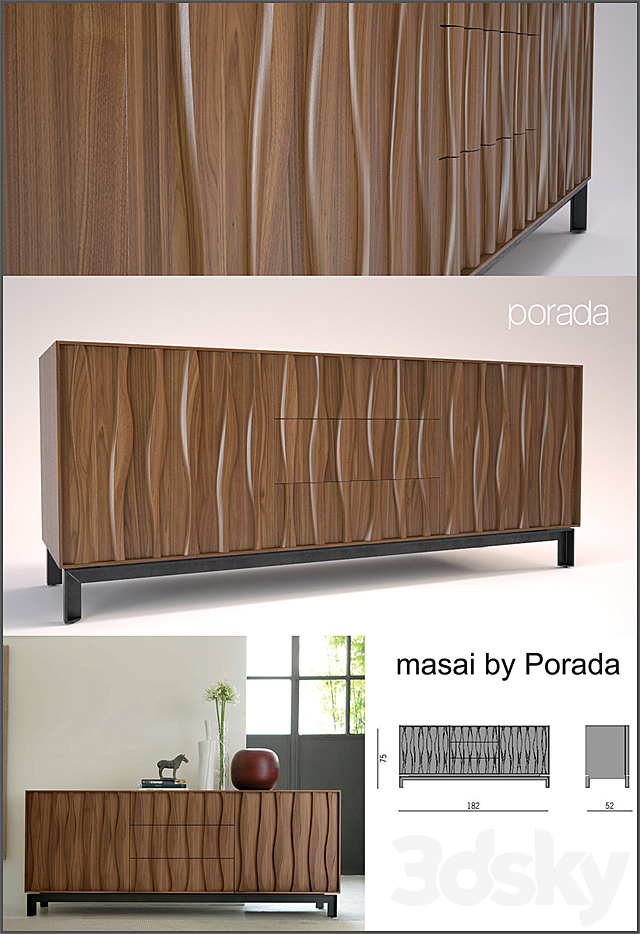 Porada _ Masai 3DSMax File - thumbnail 1