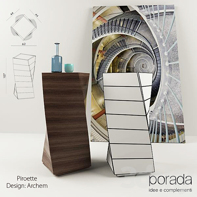 Porada Piroette 3DSMax File - thumbnail 1