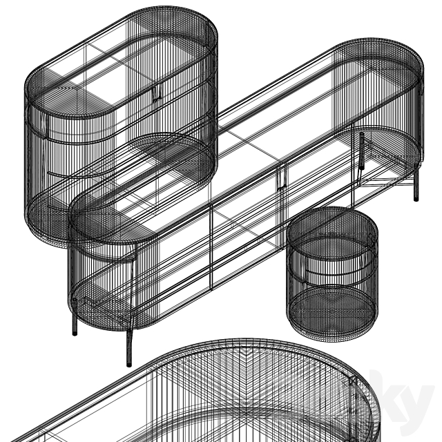 Porada Tylsa 2023 Living Collection 3DS Max Model - thumbnail 6