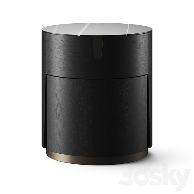 Porada Tylsa Night 54 Bedside Table 3DS Max Model - thumbnail 3