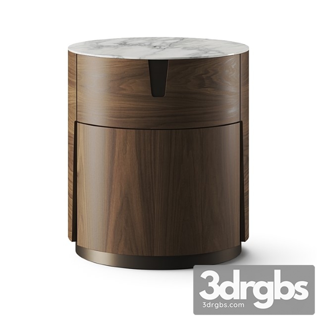 Porada Tylsa Night 54 Bedside Table 3dsmax Download - thumbnail 1