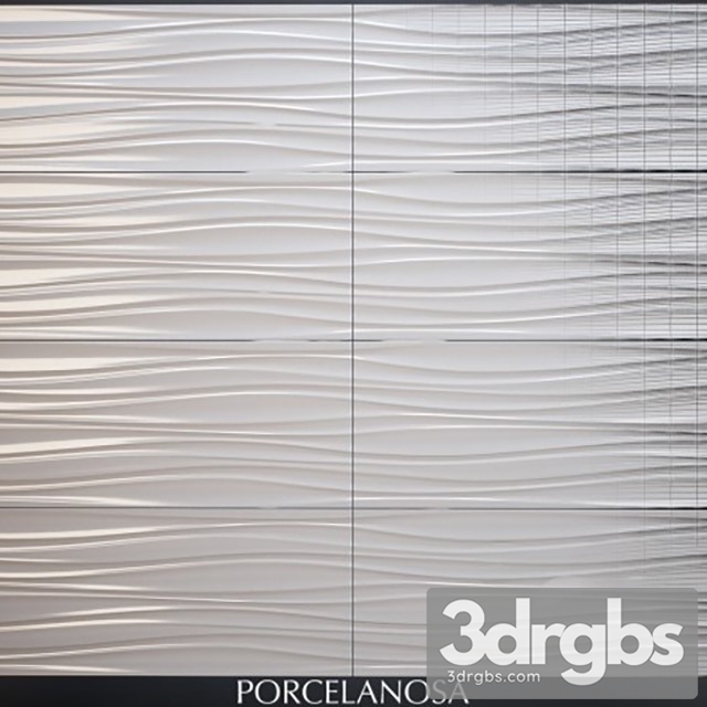 Porcelanosa Oxo Line Blanco 3dsmax Download - thumbnail 1