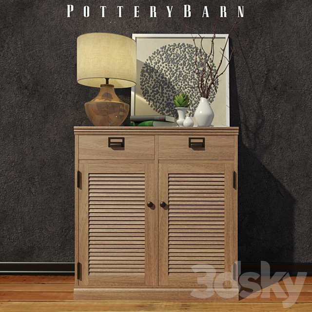 Pottery Barn Accessories 3DSMax File - thumbnail 1