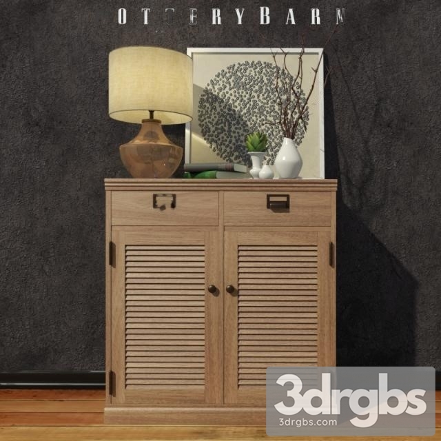 Pottery Barn Tumba 3dsmax Download - thumbnail 1