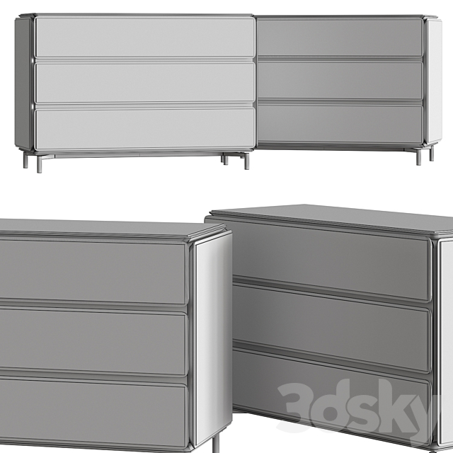 Praddy Barbican Sideboards 3DSMax File - thumbnail 2