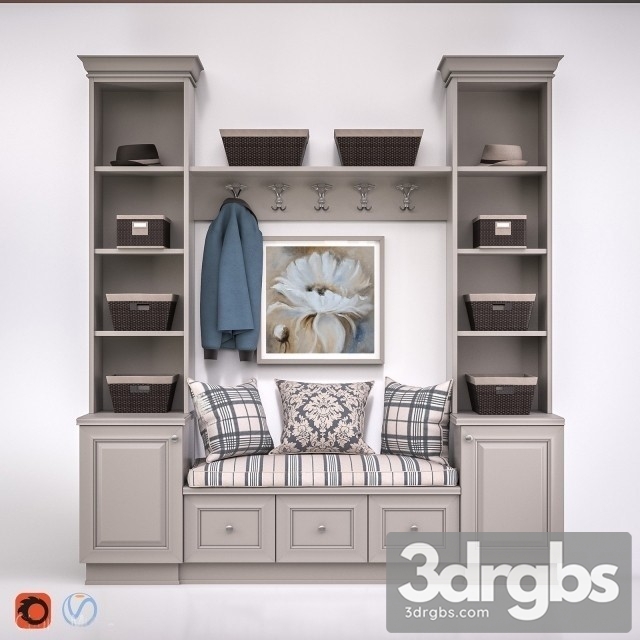 Prihojaya Wardrobe 3dsmax Download - thumbnail 1