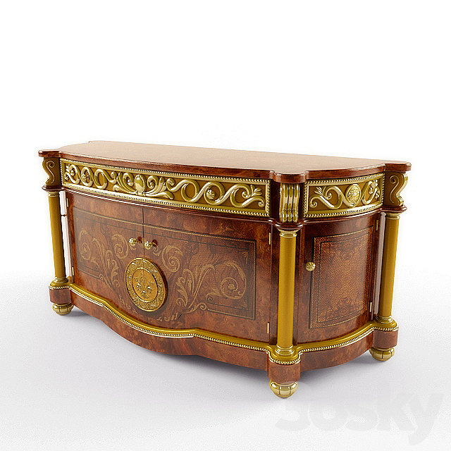 Principessa Commode 3ds Max - thumbnail 1