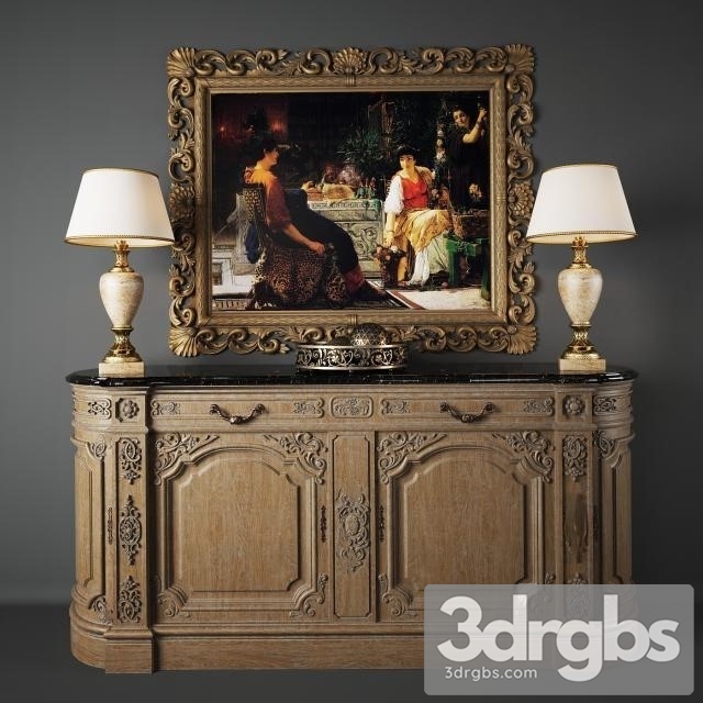 Provasi Sideboard 0674 3dsmax Download - thumbnail 1