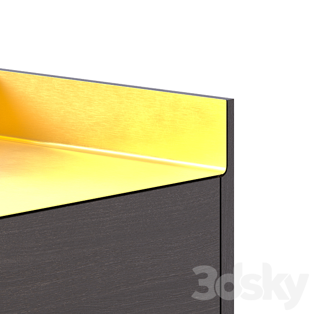 Punt Stockholm – Bedside table Slim STH151 STH153 3DSMax File - thumbnail 3