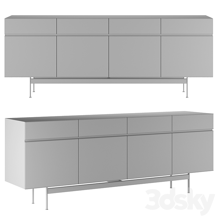 Ralph Sideboard by Laskasas 3DS Max - thumbnail 2