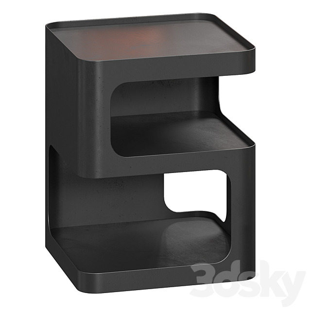 Rauma Velari Broom bedside table Divan.ru 3ds Max - thumbnail 2