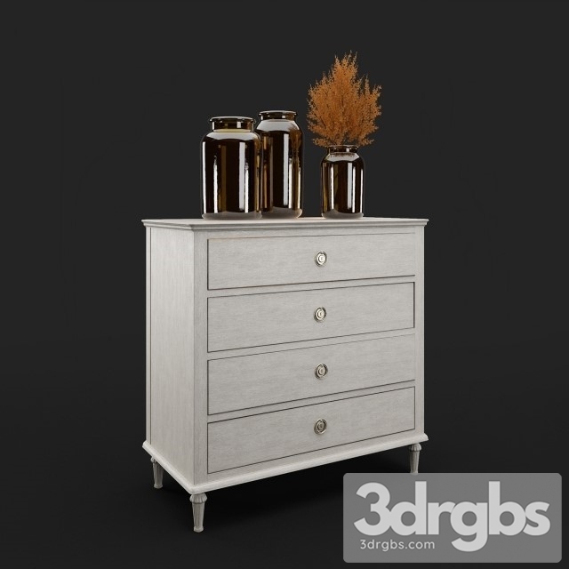 RH Sideboard 3dsmax Download - thumbnail 1