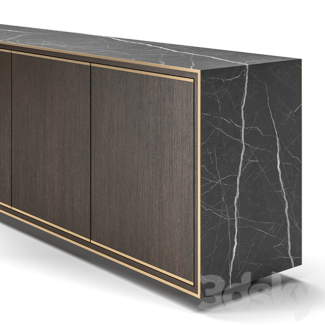 Rick Sideboard Marble by Laskasas 3DSMax File - thumbnail 4