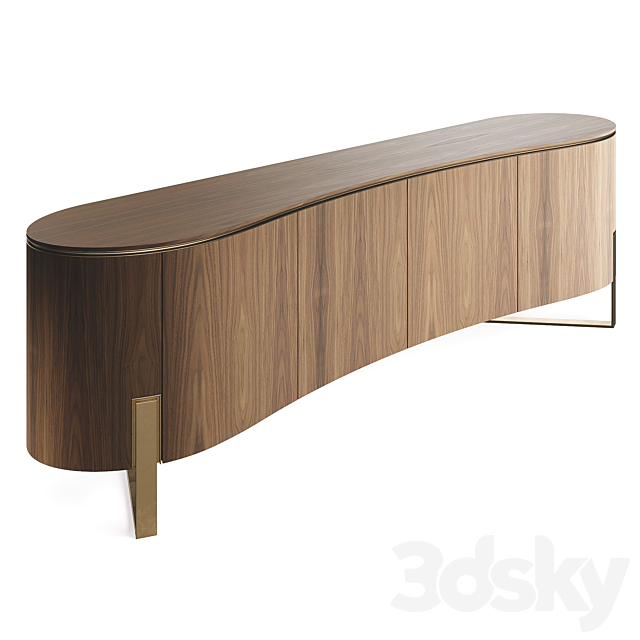 Roche Bobois REMINISCENCE Sideboard 3ds Max - thumbnail 2