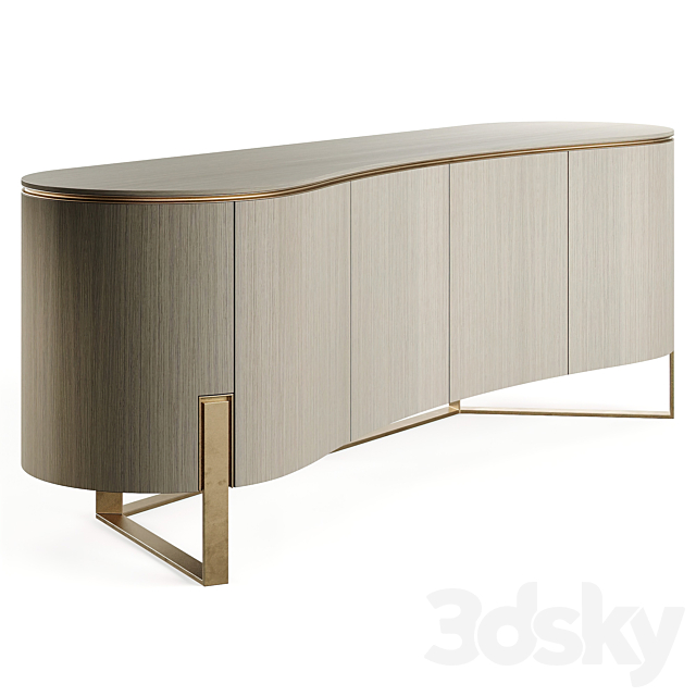 Roche Bobois REMINISCENCE Sideboard 3ds Max - thumbnail 3