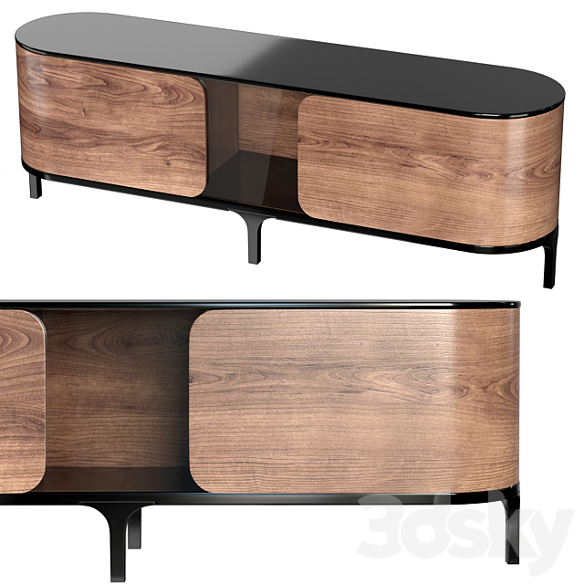 Roche Bobois Roller sideboard 3DSMax File - thumbnail 1