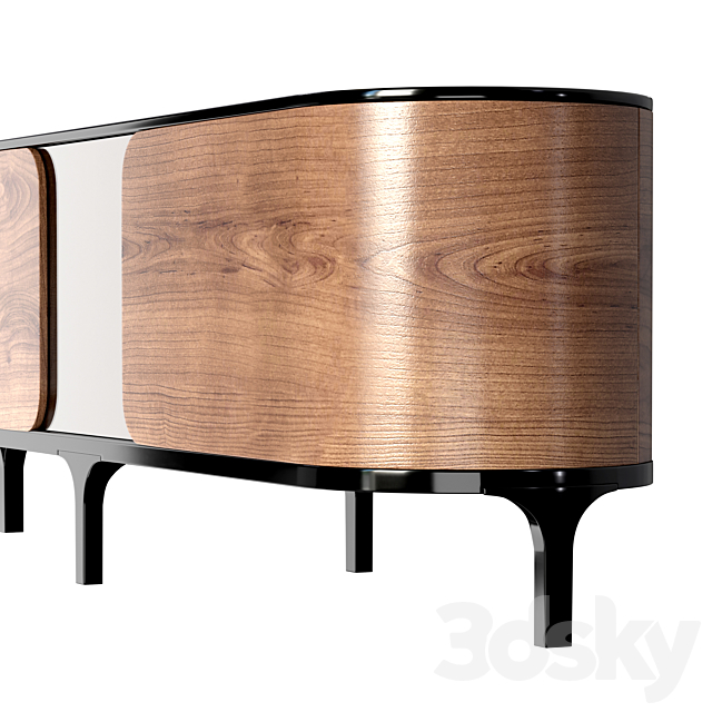 Roche Bobois Roller sideboard 3DSMax File - thumbnail 4