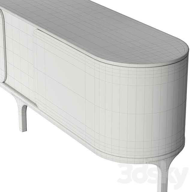 Roche Bobois Roller sideboard 3DSMax File - thumbnail 5