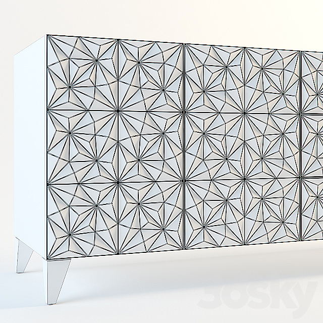 Roche Bobois ROSACE sideboard 3DSMax File - thumbnail 3