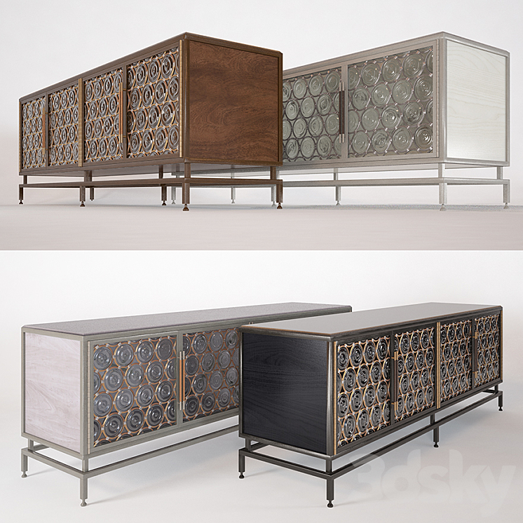 RONDELLE CREDENZA by John Pomp 3DS Max - thumbnail 2